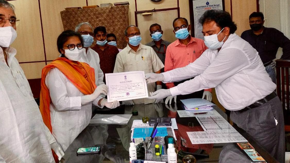 Rajya Sabha Bypoll: सर्बानंद सोनोवाल, एल मुरुगन और TMC की सुष्मिता देव राज्यसभा के लिए निर्विरोध चुने गए