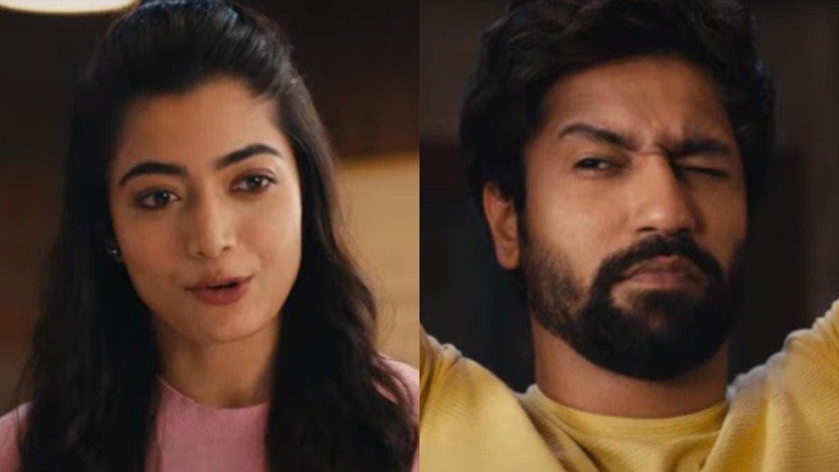 Rashmika Mandanna and Vicky Kaushal trolled for their recent underwear ad for Macho