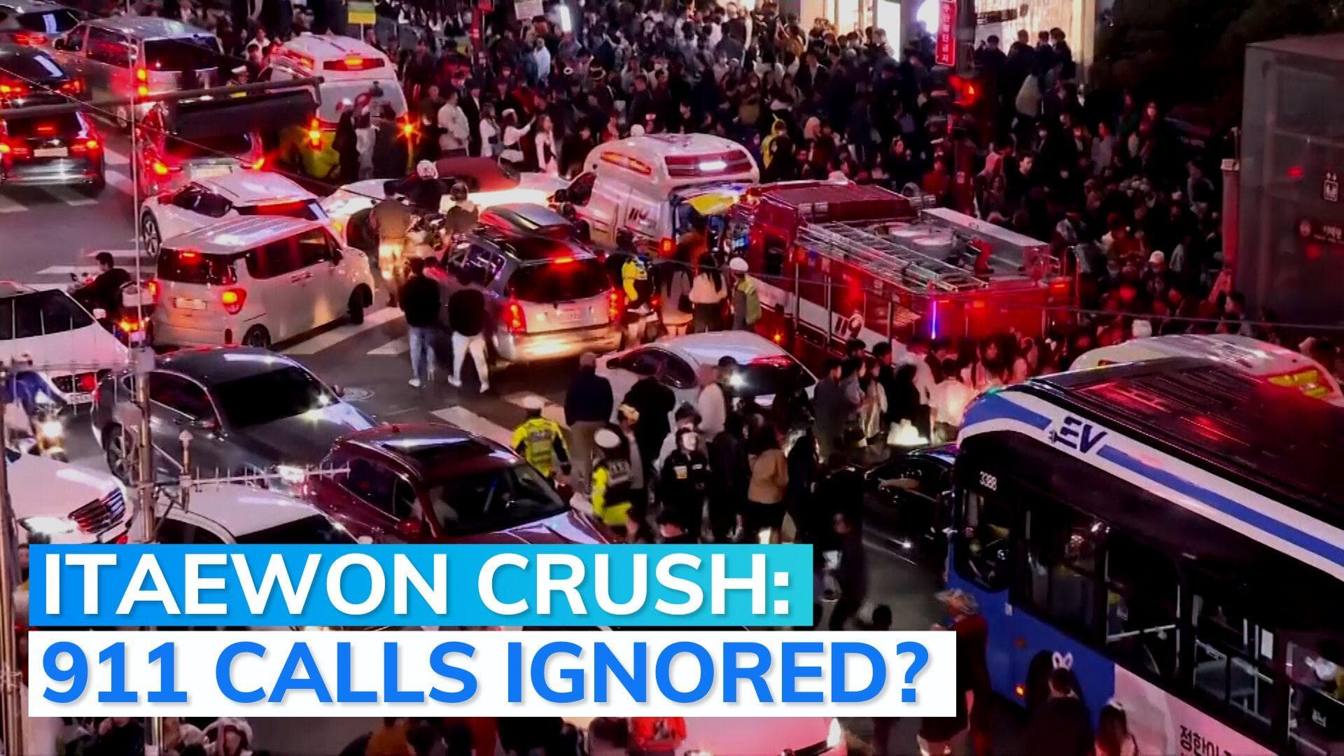 South Korea Halloween stampede: investigators raid local police offices