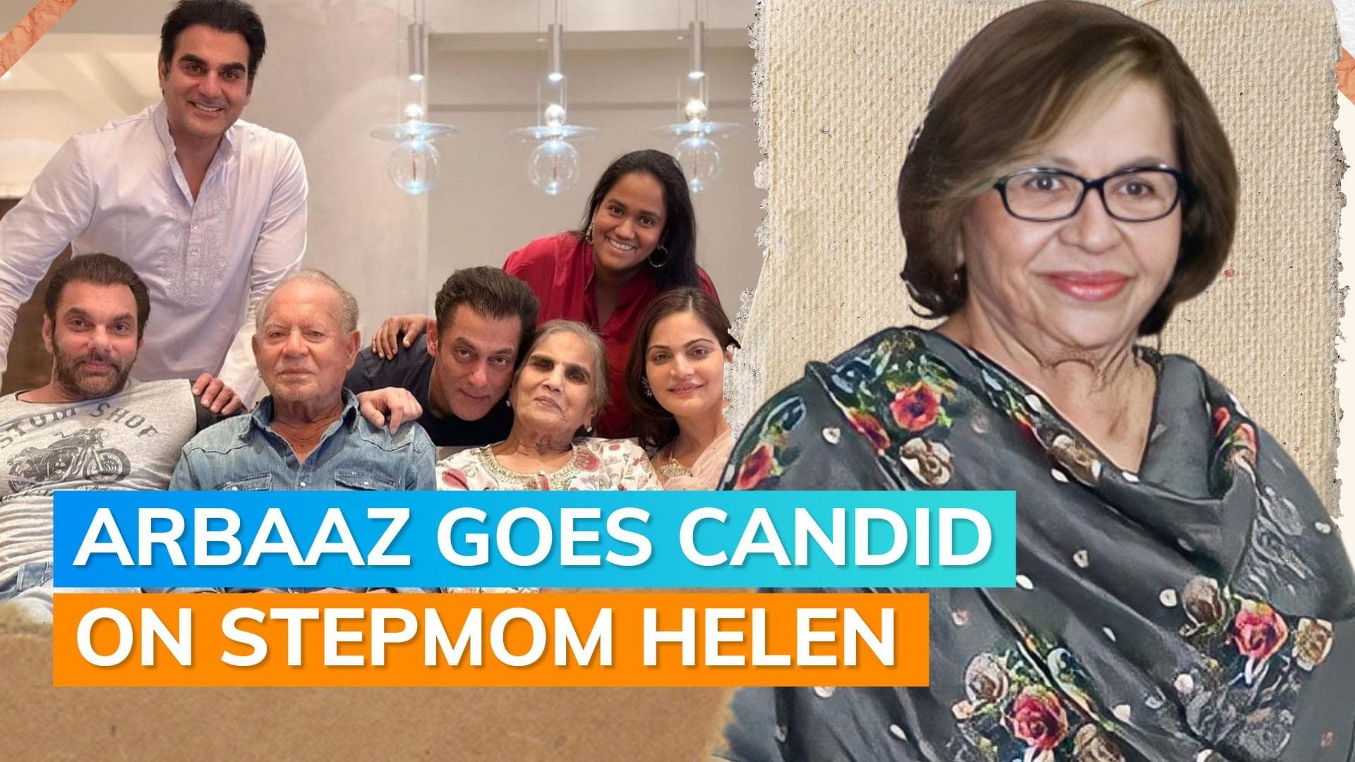 Arbaaz Khan opens up on his step mother Helen; says she never tried to separate the family