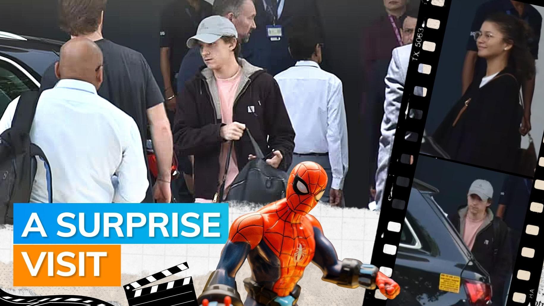 ‘Spider-Man’ stars Tom Holland and Zendaya arrive in Mumbai. See photos