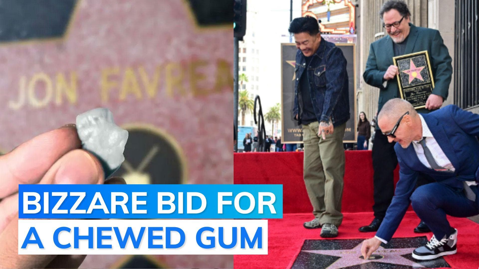 Fan puts Marvel actor Robert Downey's chewed gum on sale. Bid starts at this amount