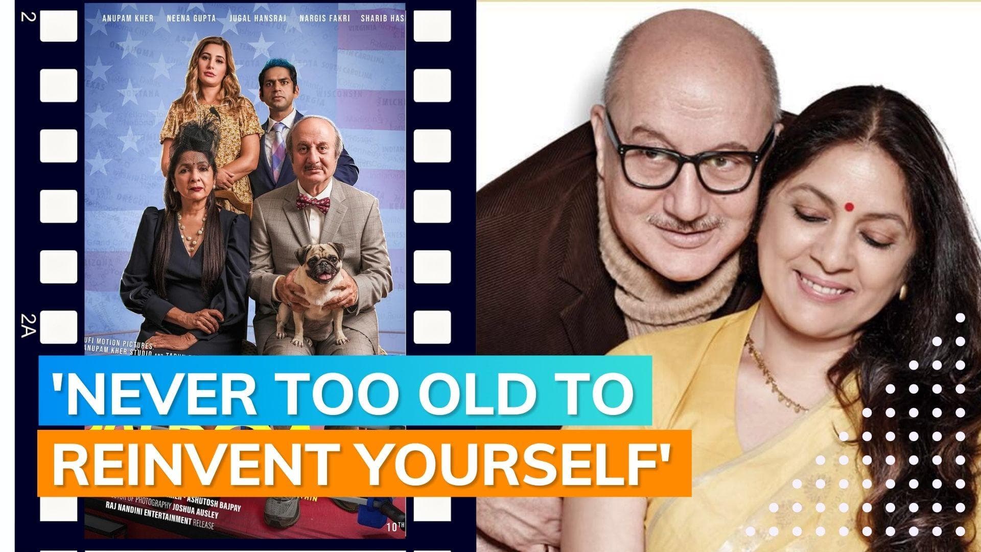 'Shiv Shastri Balboa': Anupam Kher and Neena Gupta are 'on an unexpected road trip'