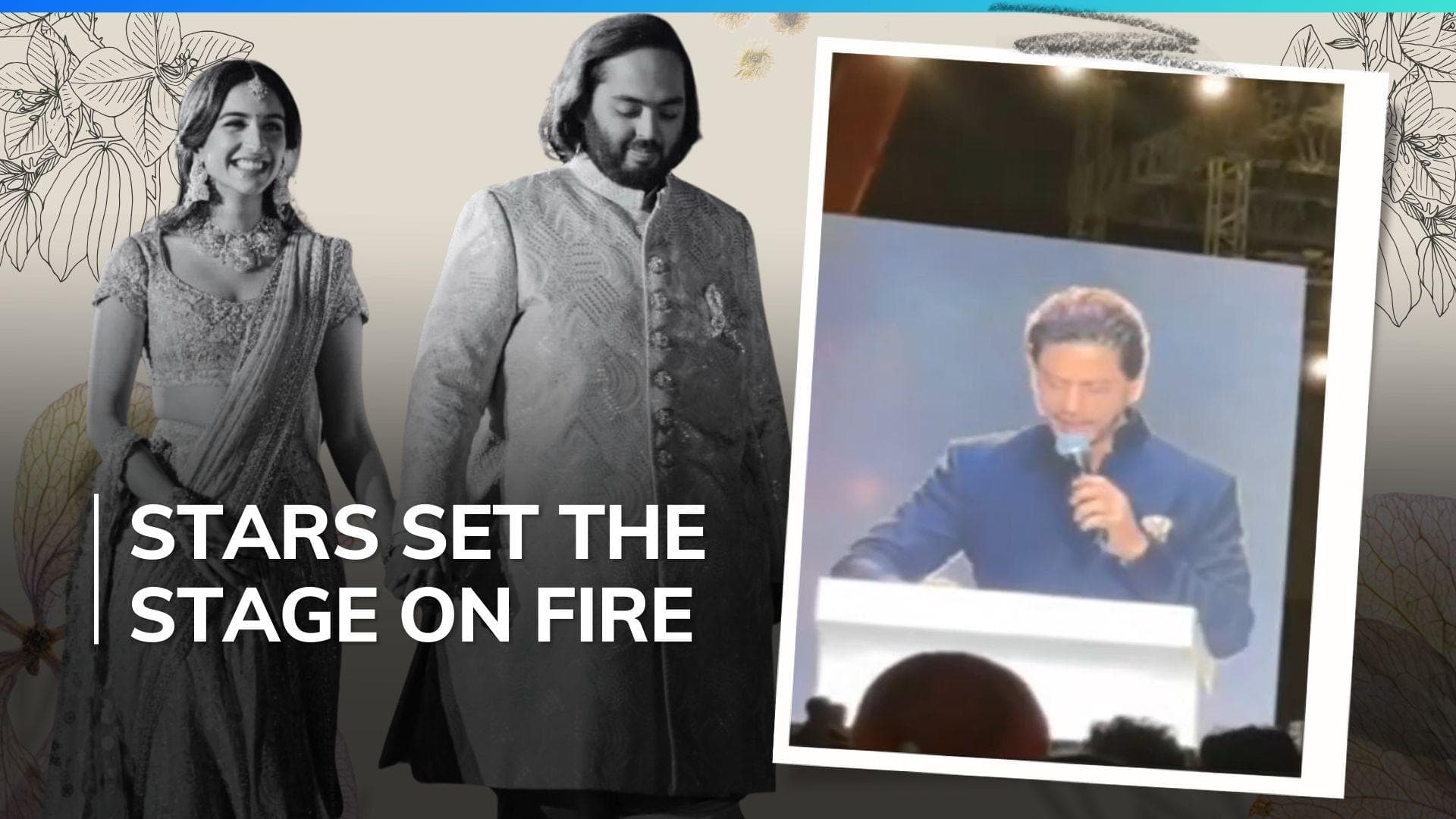 Anant-Radhika’s Pre-Wedding: Shah Rukh Khan, Salman Khan, Ranveer Singh’s mesmerising performance | Watch