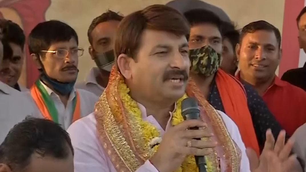 Kejriwal के घर के बाहर प्रदर्शन कर रहे बीजेपी सांसद मनोज तिवारी घायल, सफदरजंग अस्पताल में भर्ती