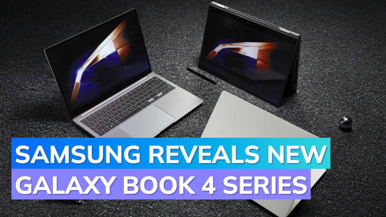 Samsung unveils Galaxy Book 4 series with Intel Core Ultra processors