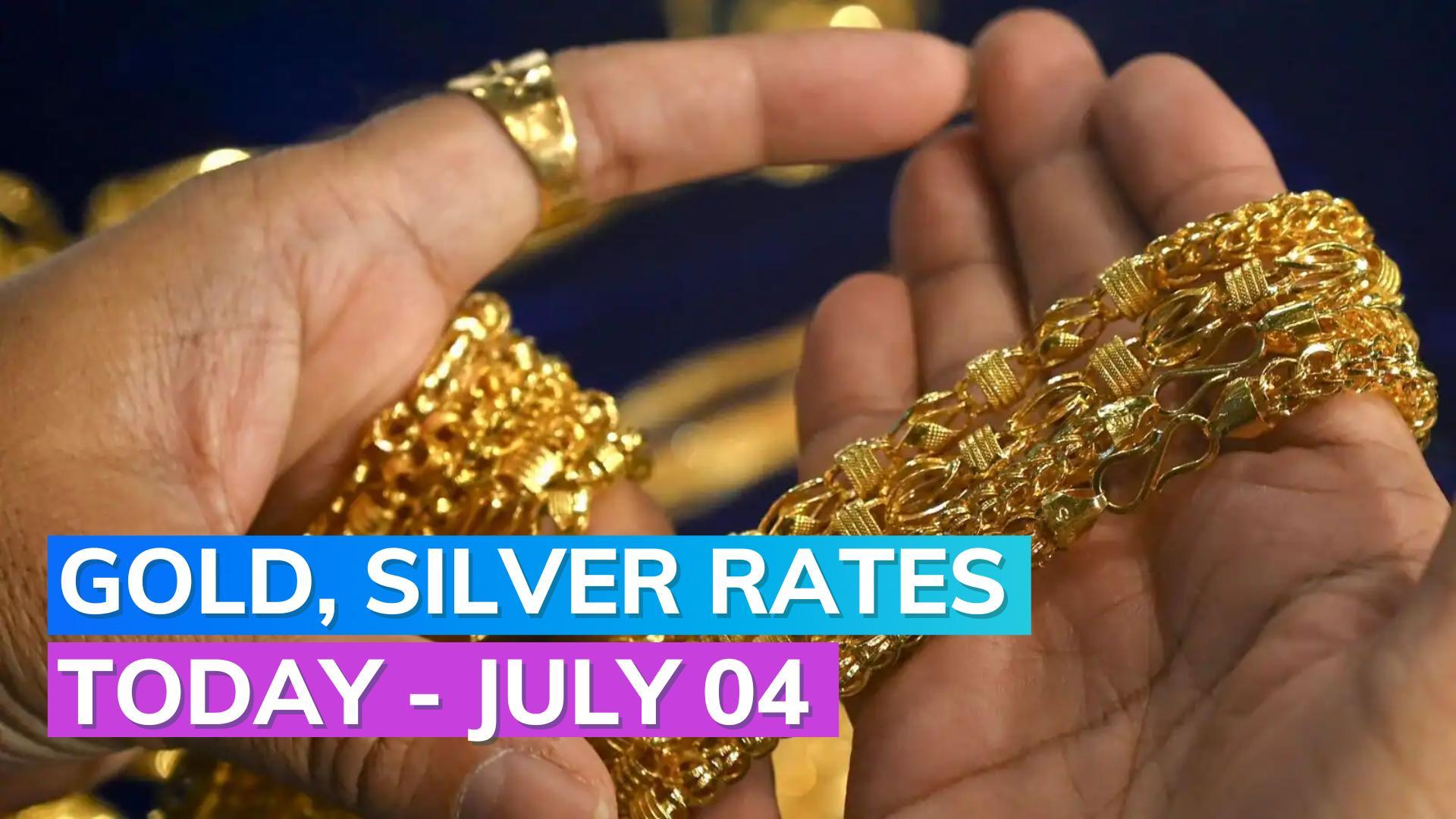 Gold, Silver Rates Today 04 July 2023: Check Prices in Mumbai, Delhi, Chennai, Kolkata