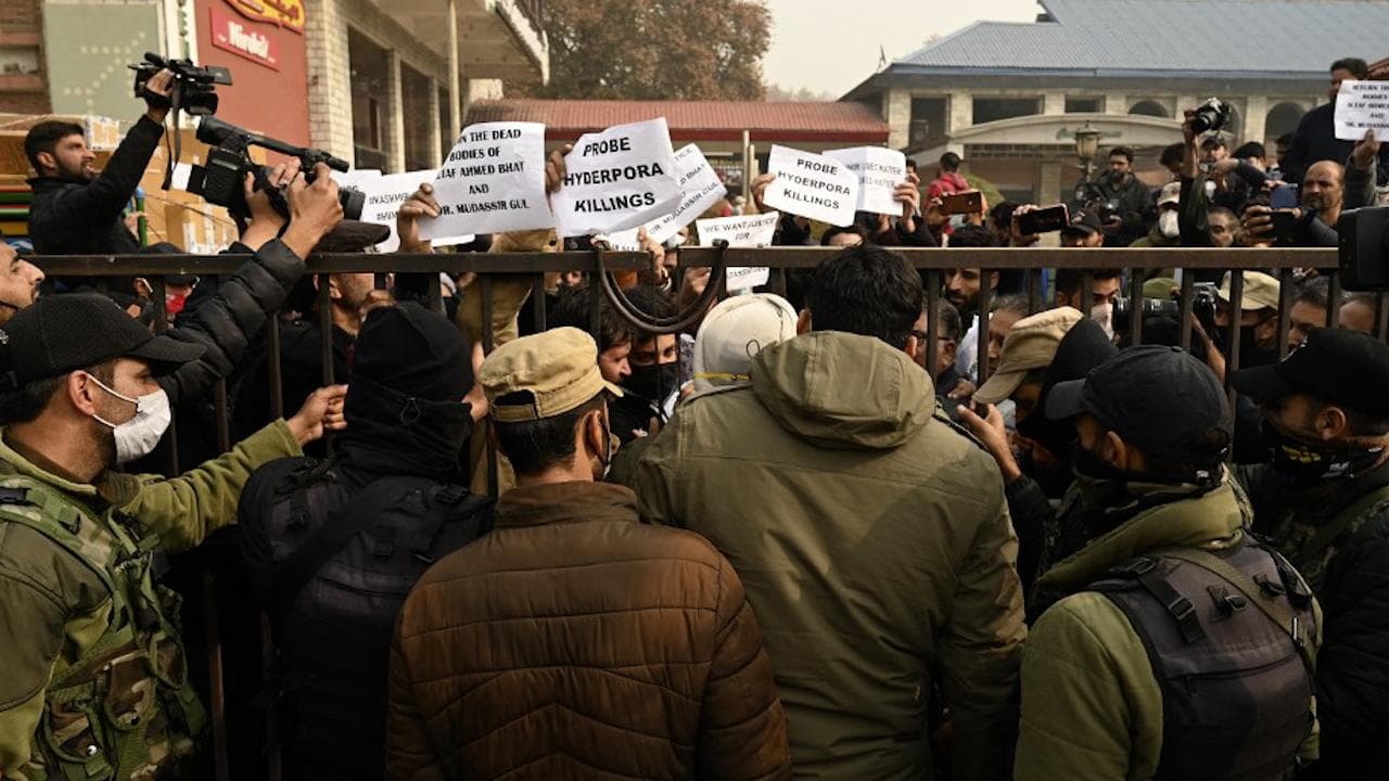 J&K: Bodies of 2 civilians killed in Hyderpora encounter exhumed, given to families