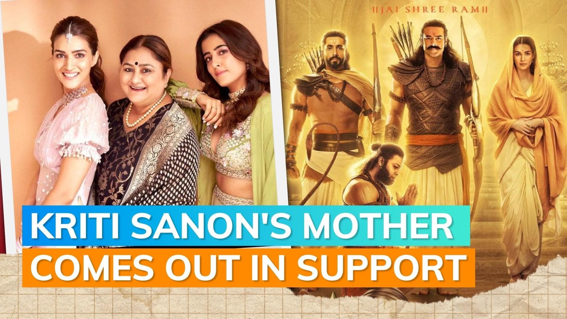 ‘Adipurush’ faces backlash: Kriti Sanon’s mother Geeta says ‘Don’t focus on mistakes, focus on emotions’