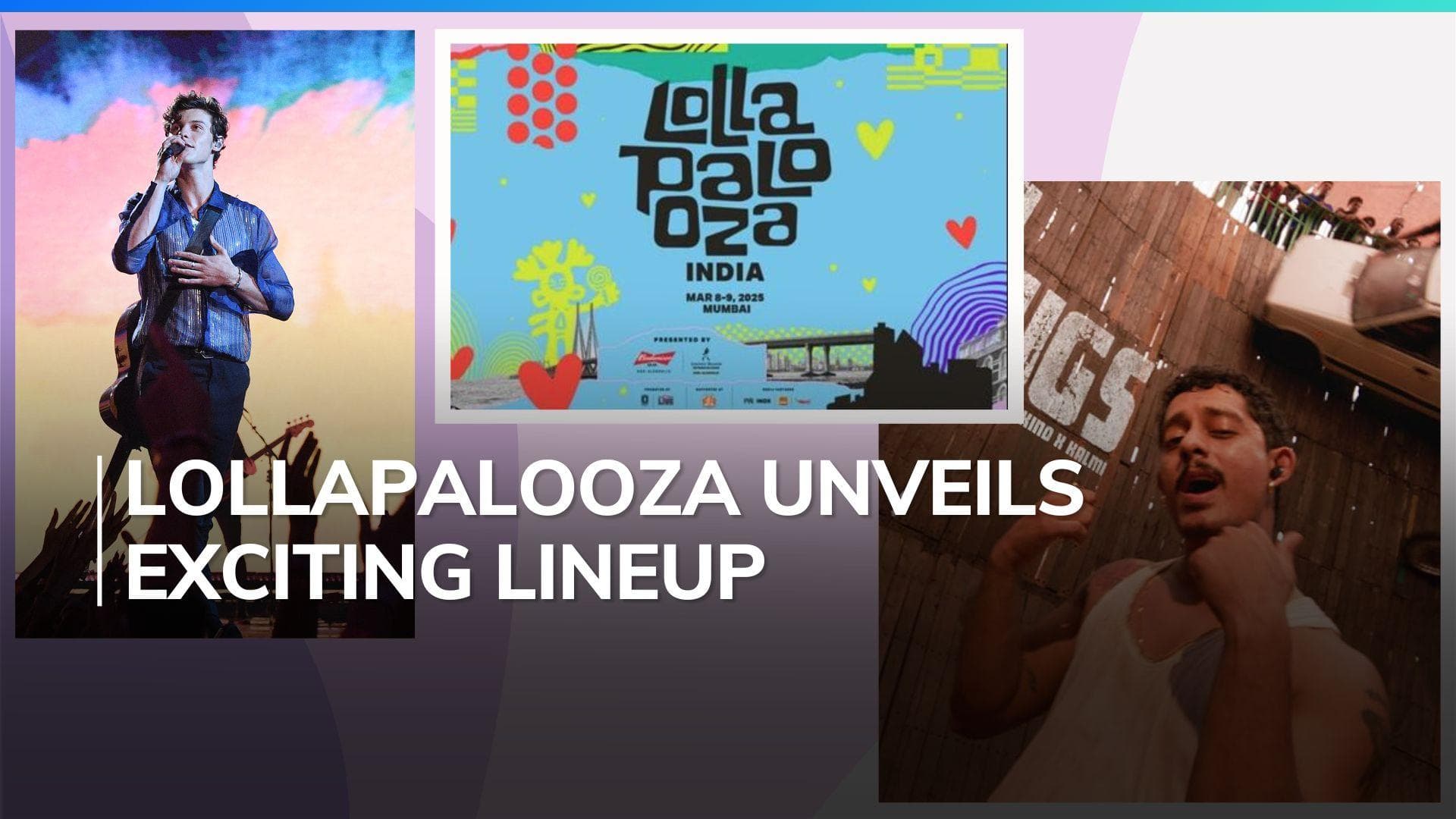 Shawn Mendes & Hanumankind to headline Lollapalooza India 2025