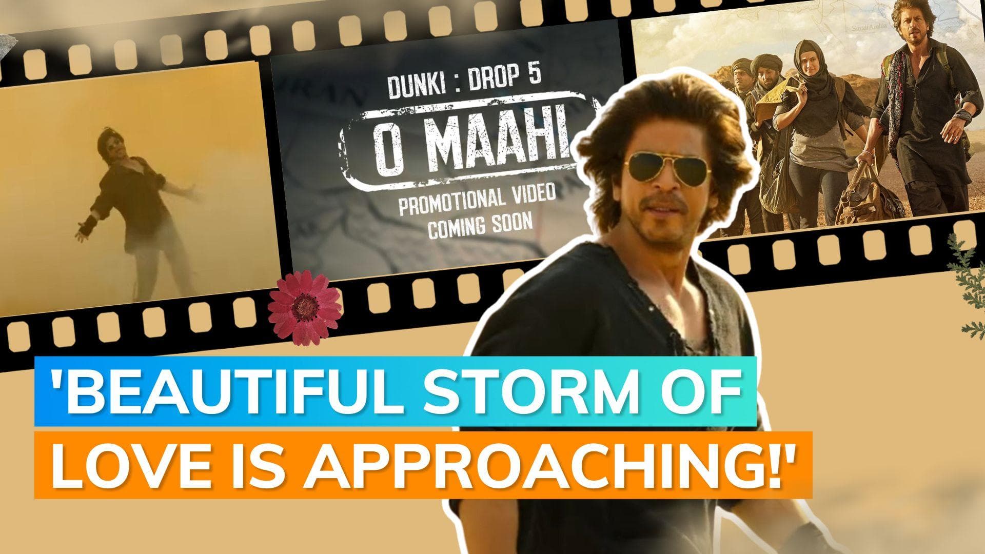 ‘Dunki’: Shah Rukh Khan teases a 'promo version' of the song 'O Maahi O Maahi'; says ‘feel the love…’
