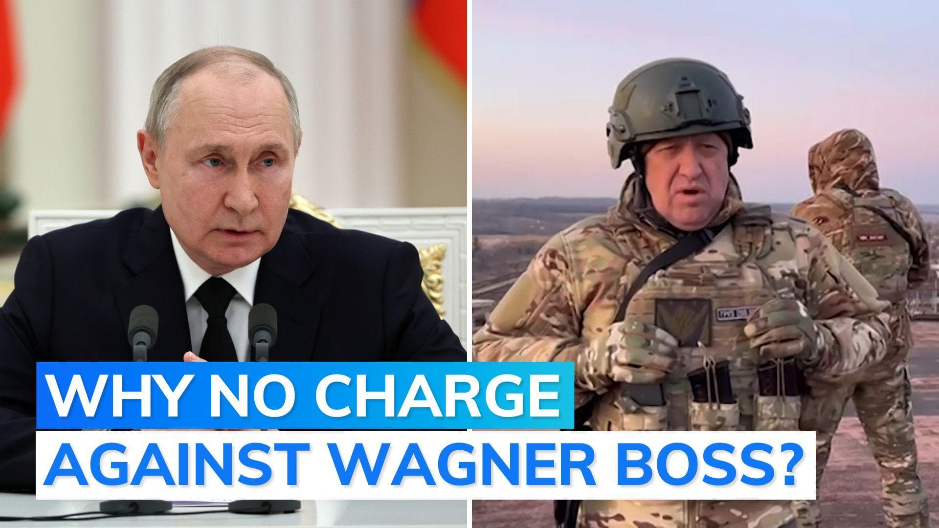 Putin opponents punished but Russia closes criminal probe into Wagner mutiny 