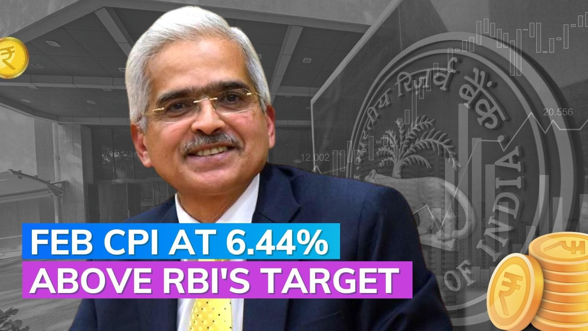 Feb retail inflation eases marginally to 6.44%, remain above RBI's comfort zone