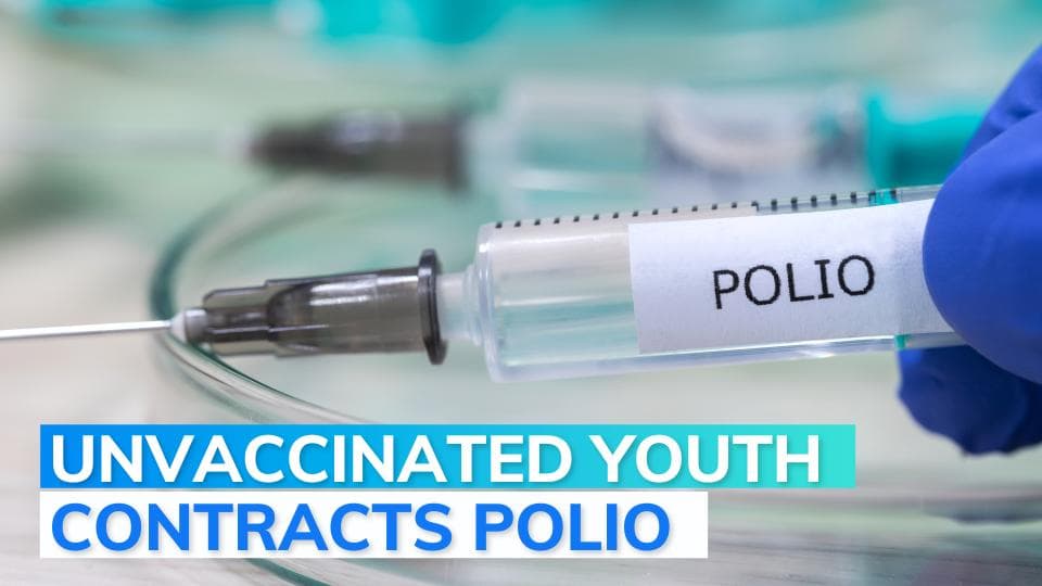 New York reports 1st US polio case in nearly a decade