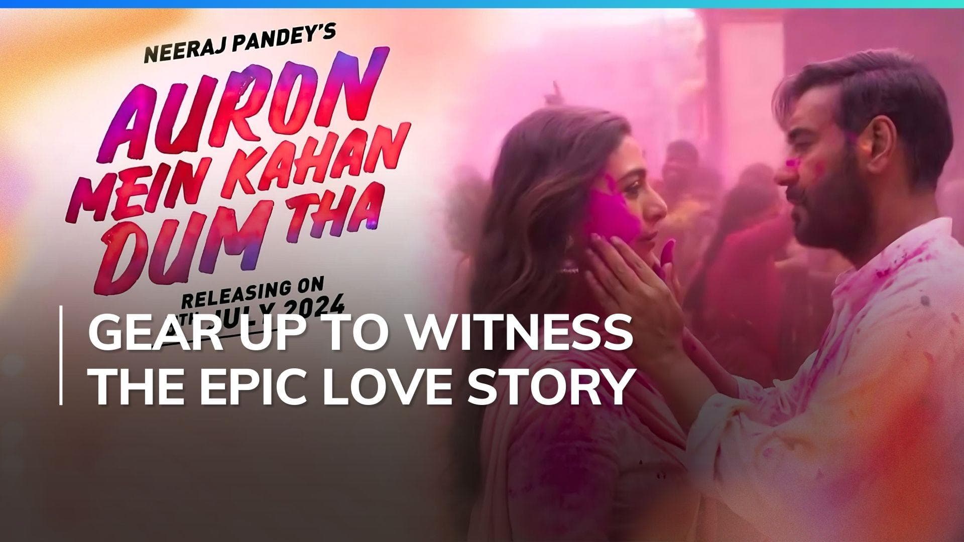 ‘Auron Mein Kahan Dum Tha’ teaser out: Ajay Devgn and Tabu’s chemistry set to captivate audience 