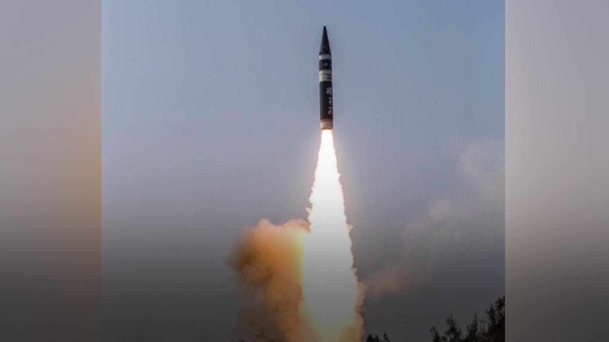 India successfully test fires nuclear-capable Agni-Prime missile 