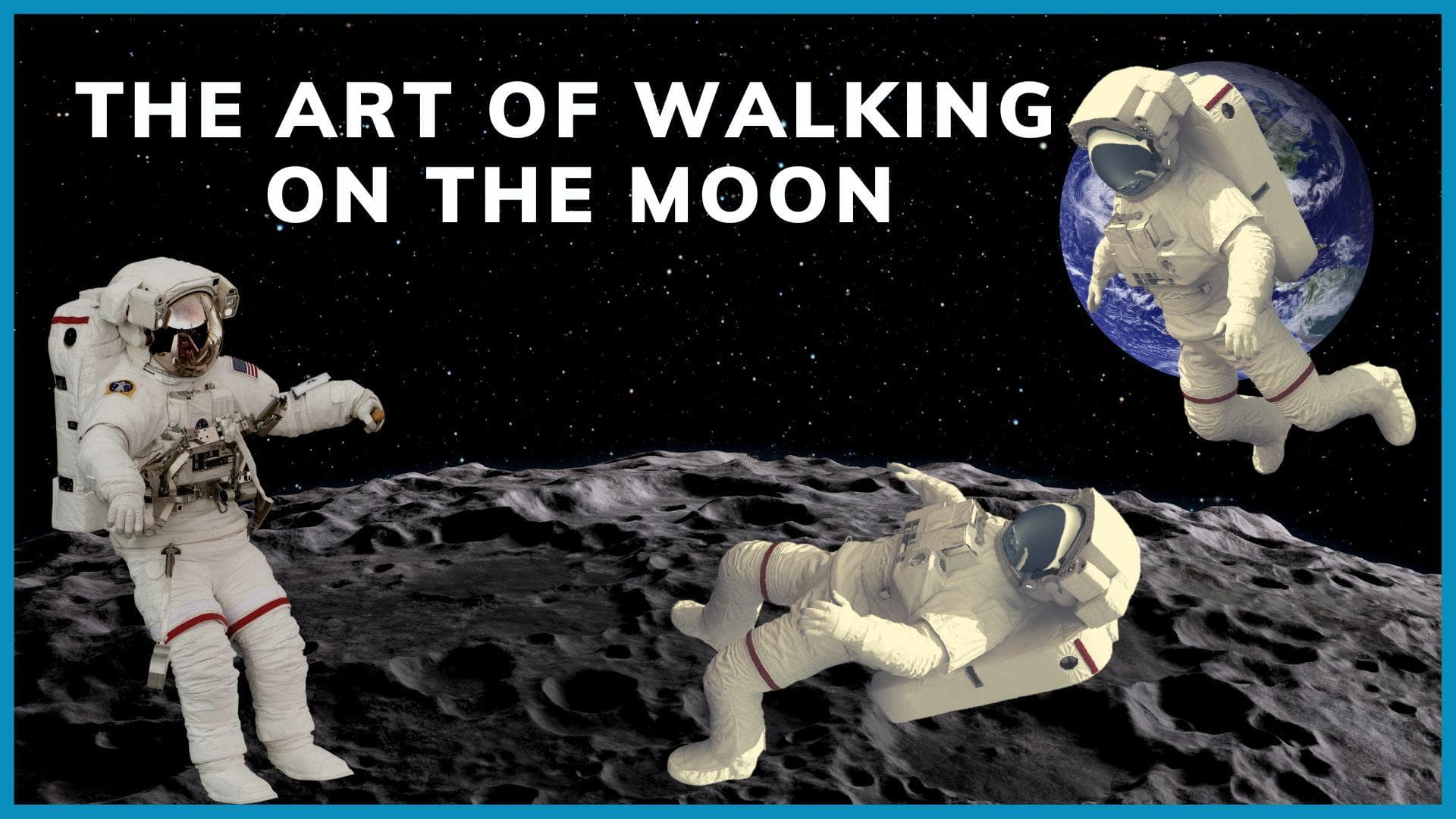 Watch them take a tumble: bloopers of 1972 lunar mission show the struggle that is walking on the moon