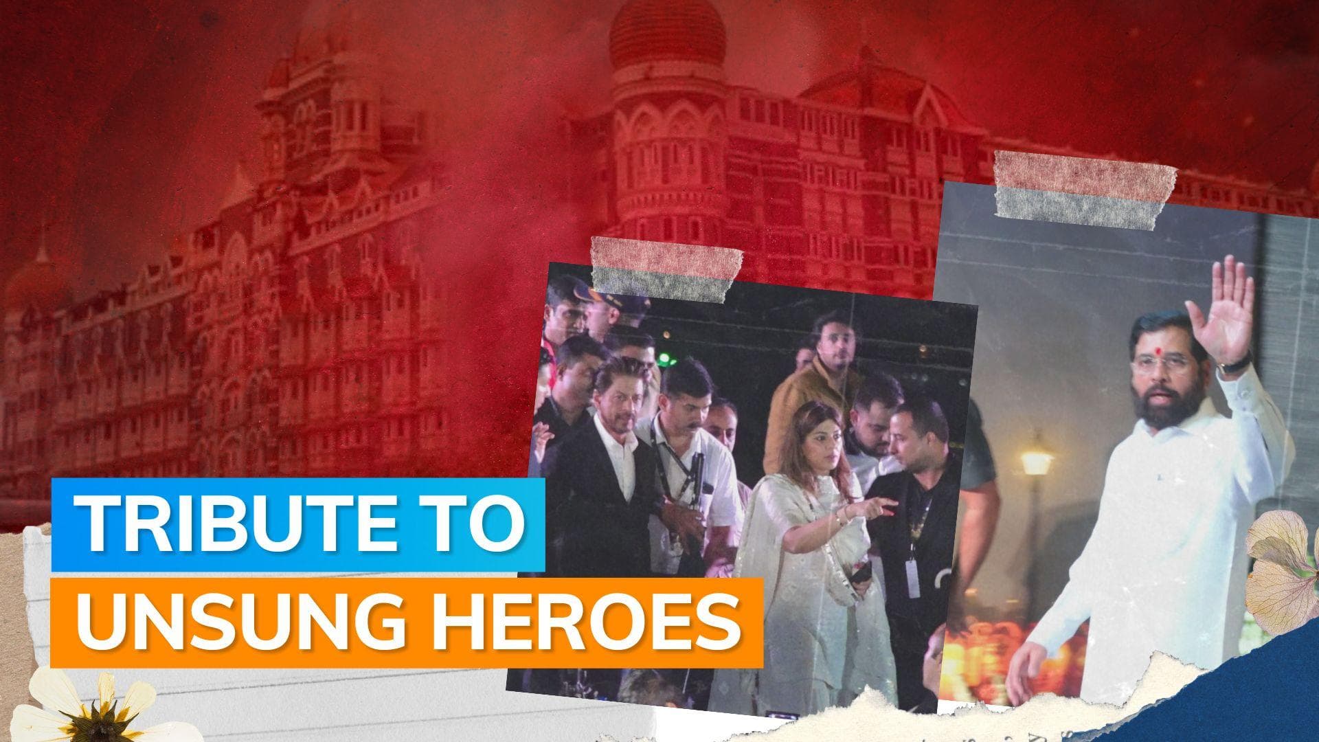 Global Peace Honours: Shah Rukh Khan and many others pay respect to unsung 26/11 heroes