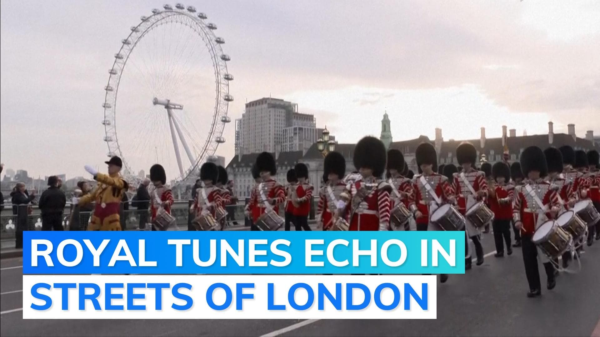 Watch: Royal troops arrive in London ahead of King Charles coronation
