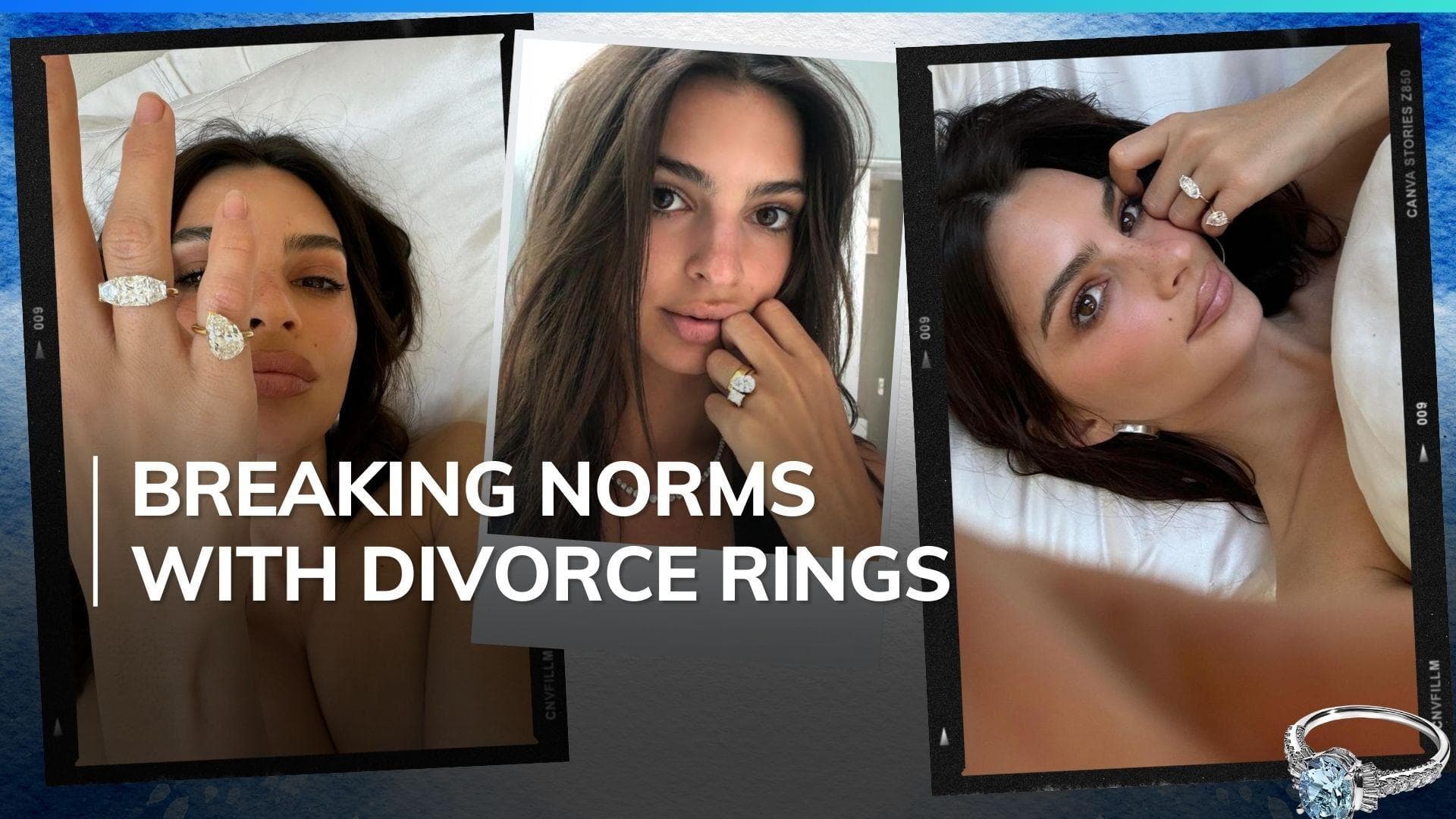 Emily Ratajkowski embraces the trend of divorce rings, know all about this jewellery trend 