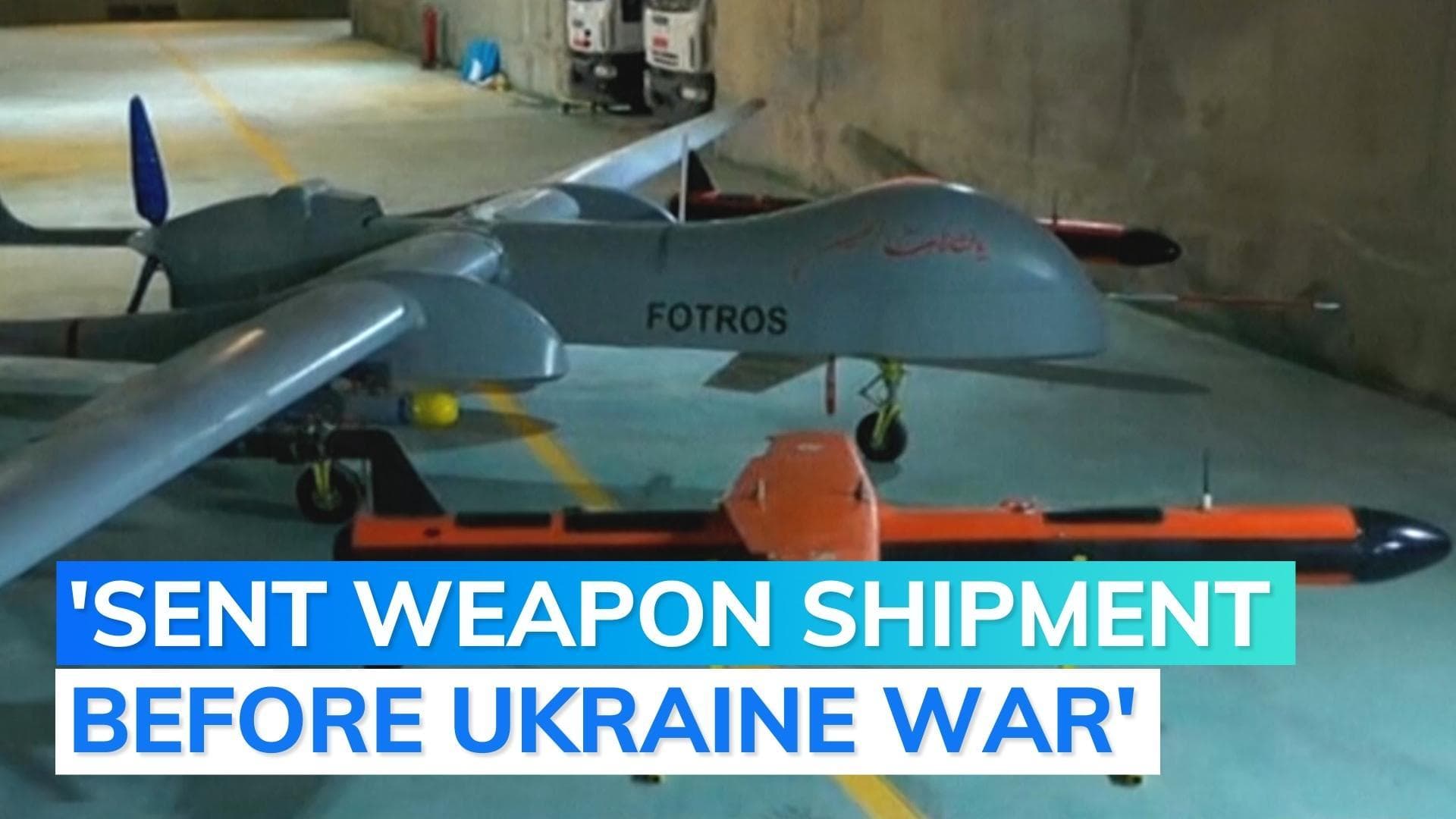 In a first, Iran acknowledges supplying Russia with drones