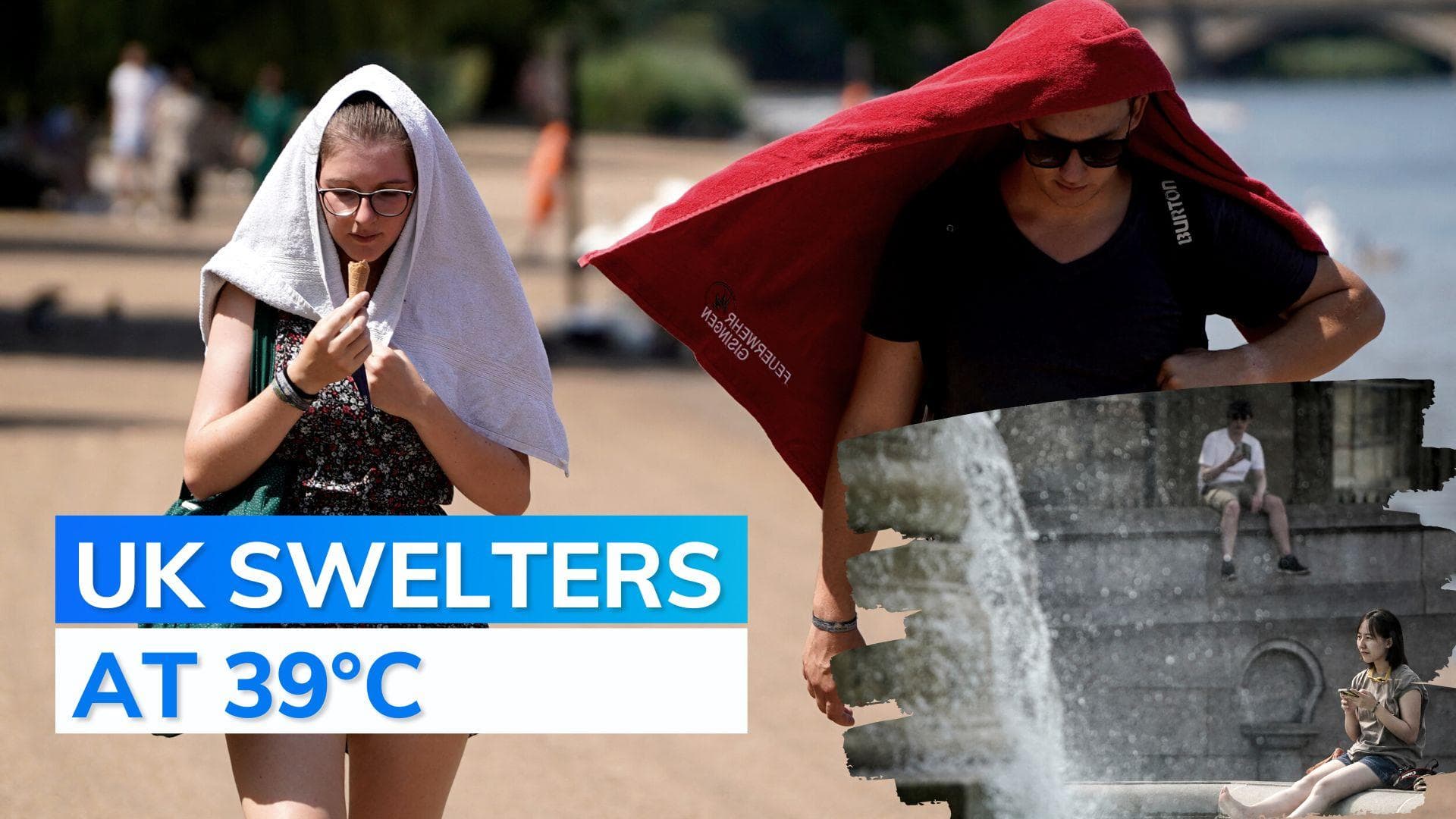 UK heat wave sets new hottest temperature record