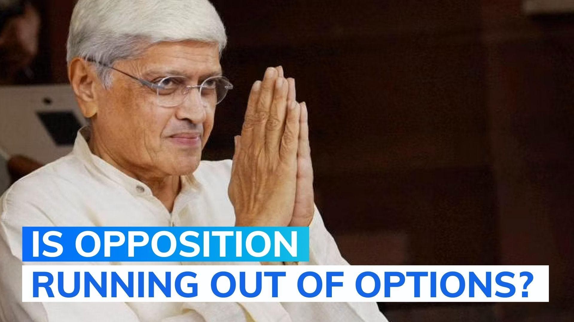Presidential polls: After Pawar and Abdullah, Gopalkrishna Gandhi declines Opposition offer