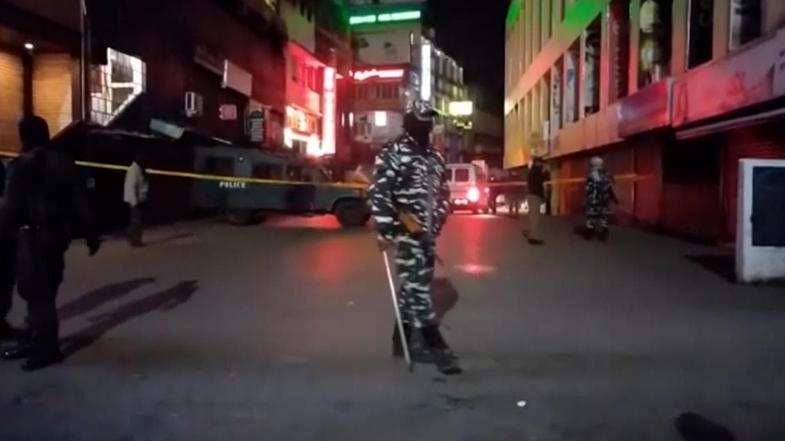 Low-intensity blast in Shillong's commercial hub