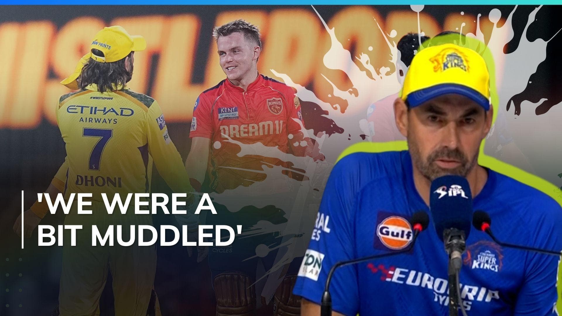 Watch: Chennai coach Stephen Fleming admits CSK were 'inaccurate with bat and ball to compete' | IPL