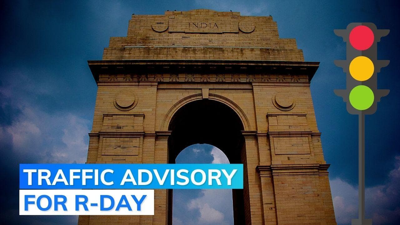 Republic Day 2023: roads to avoid in Delhi