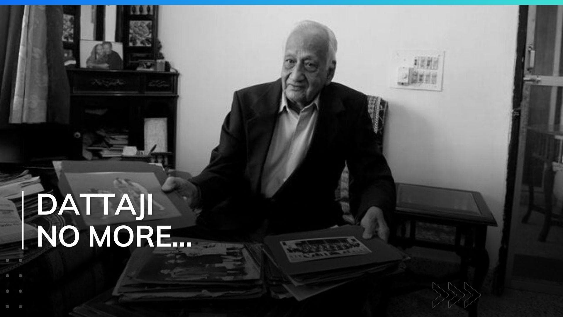 India's oldest Test cricketer and former captain Dattajirao Gaekwad passes away