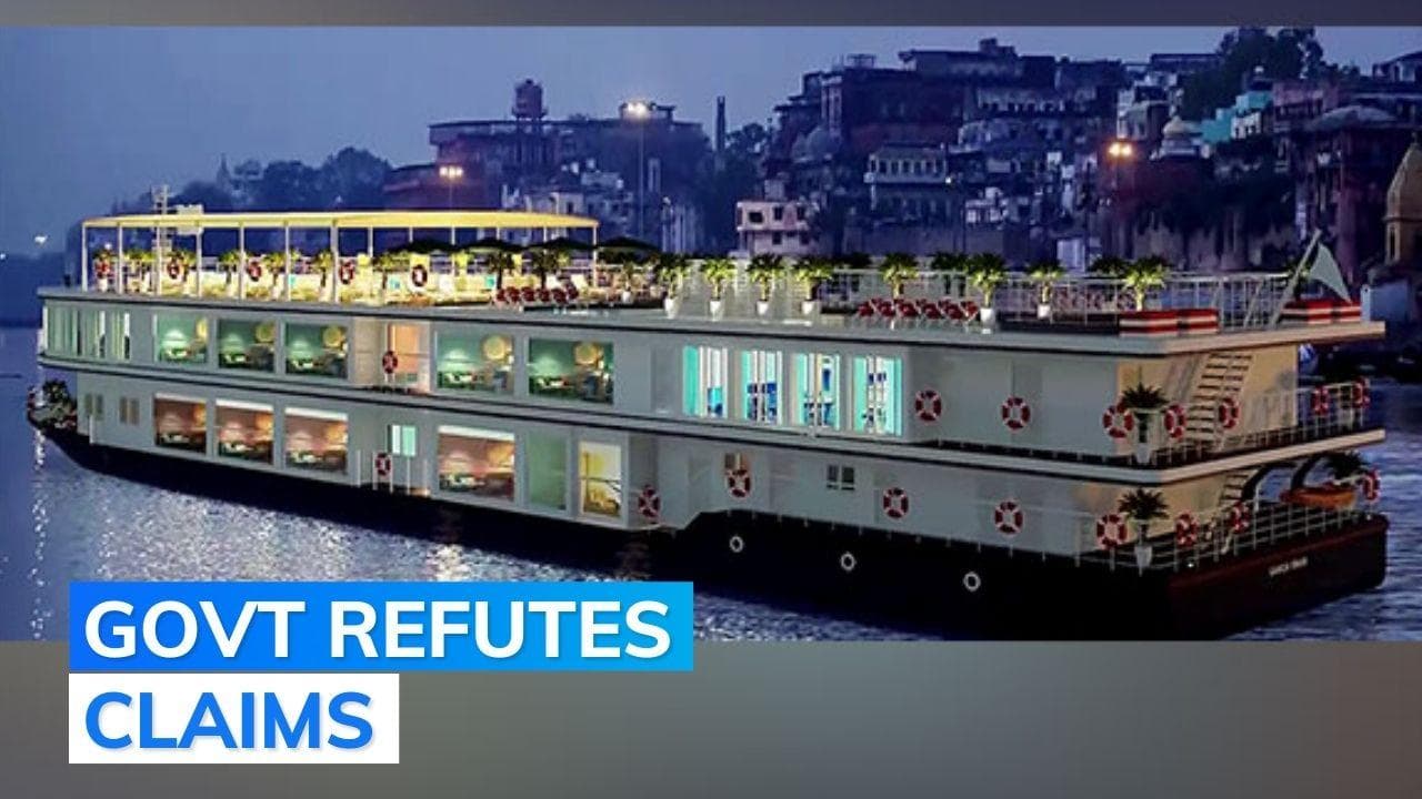 'Absolutely no truth': Ganga cruise reached Patna as per schedule, says govt