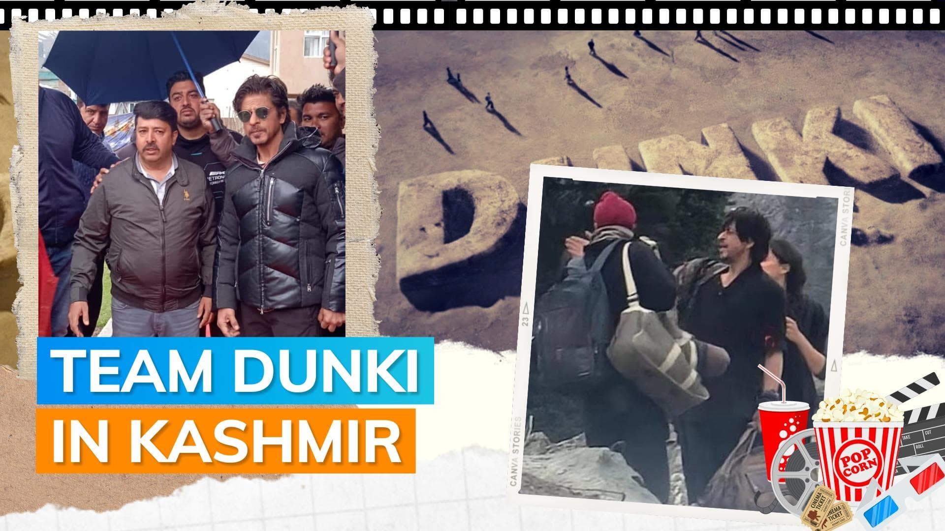 Shah Rukh Khan and Taapsee Pannu shoot for ‘Dunki’ in Kashmir; video goes viral