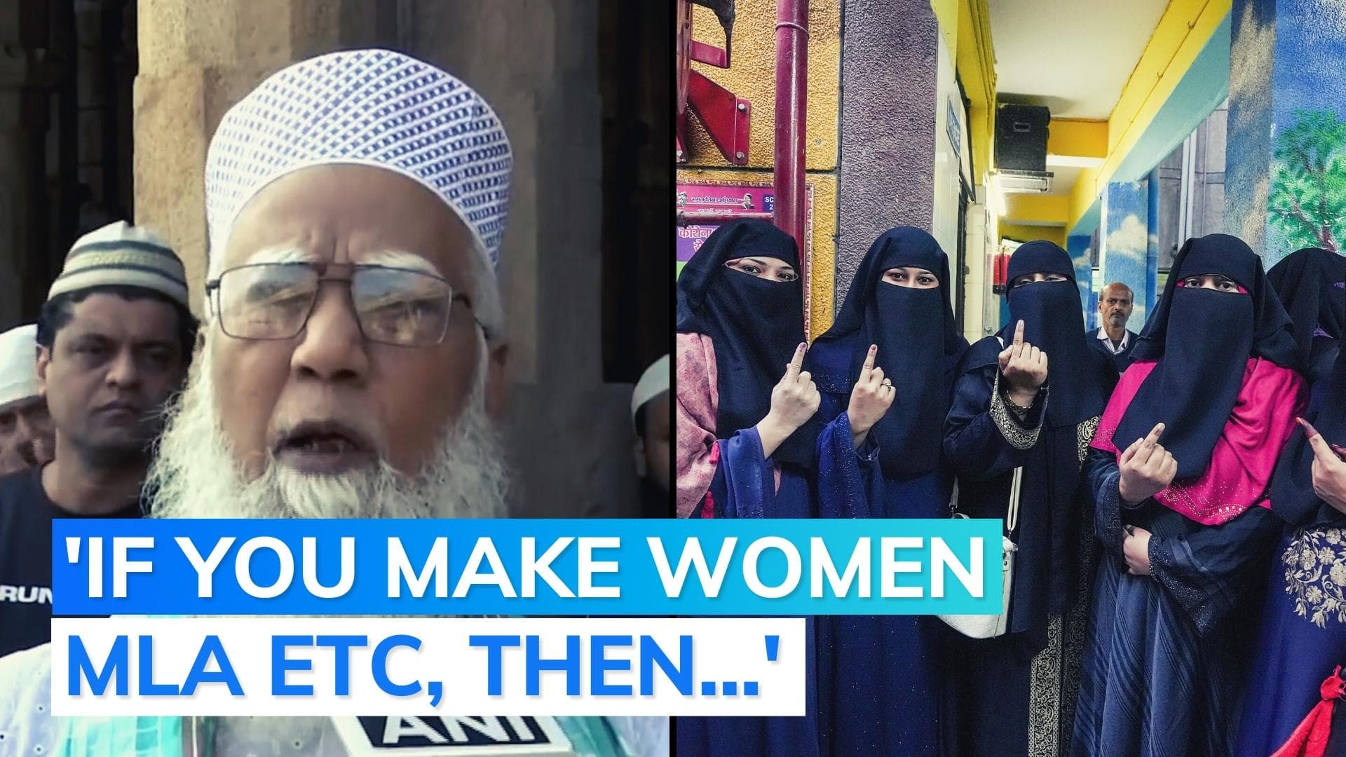 'Are there no men left?': Muslim cleric on women contesting Gujarat elections