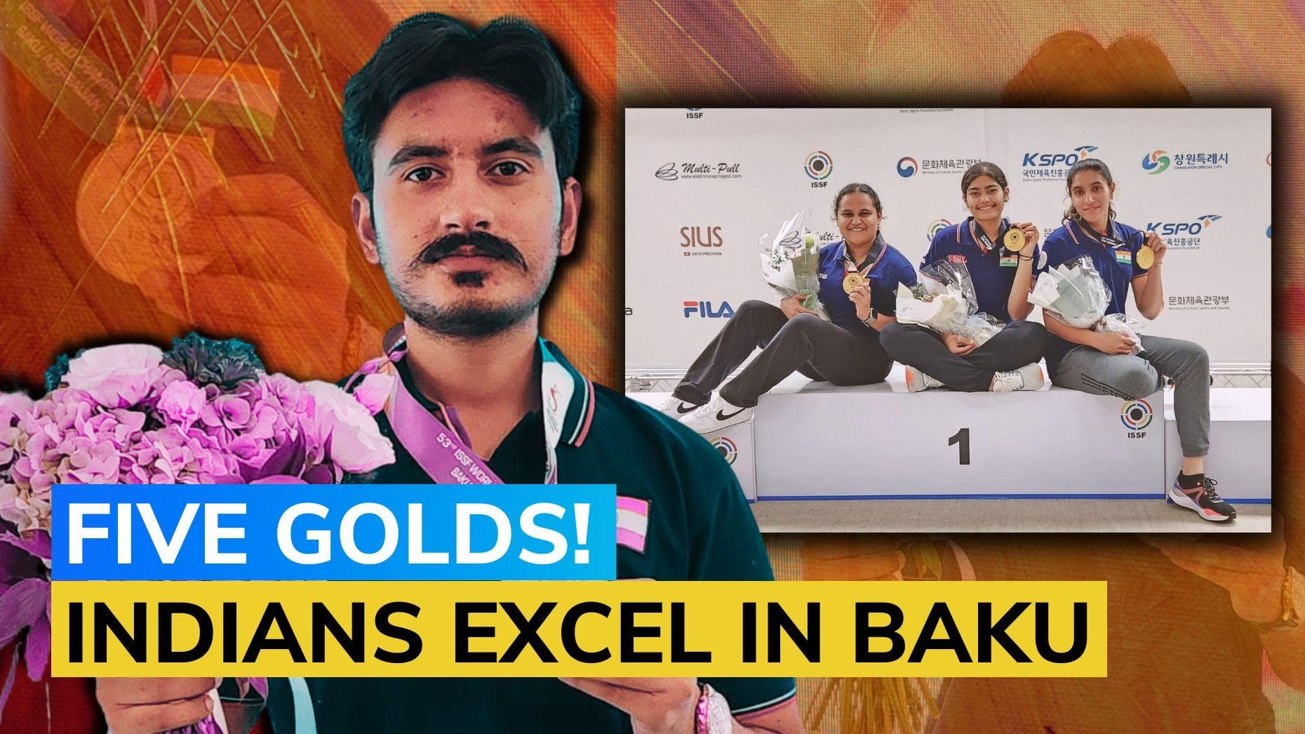 Shooting World Championship: Amanpreet Singh wins men's 25m standard pistol, women's team bags bronze