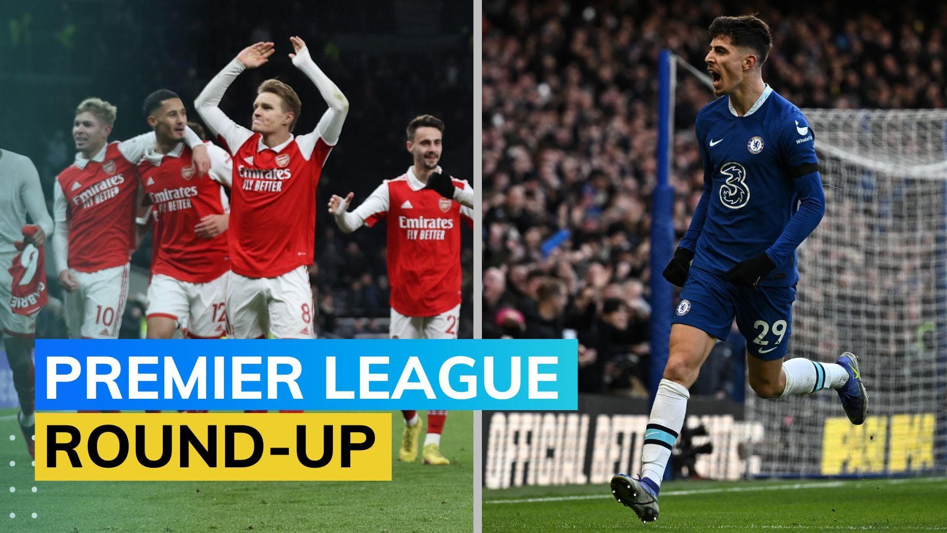 Premier League: Arsenal beat Tottenham in north London derby, Chelsea edge out Crystal Palace