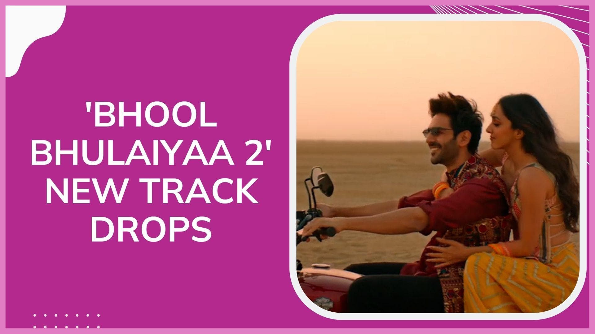 'Bhool Bhulaiyaa 2' song 'Hum Nashe Mein' released, Kartik Aaryan and Kiara Advani look like a dream 