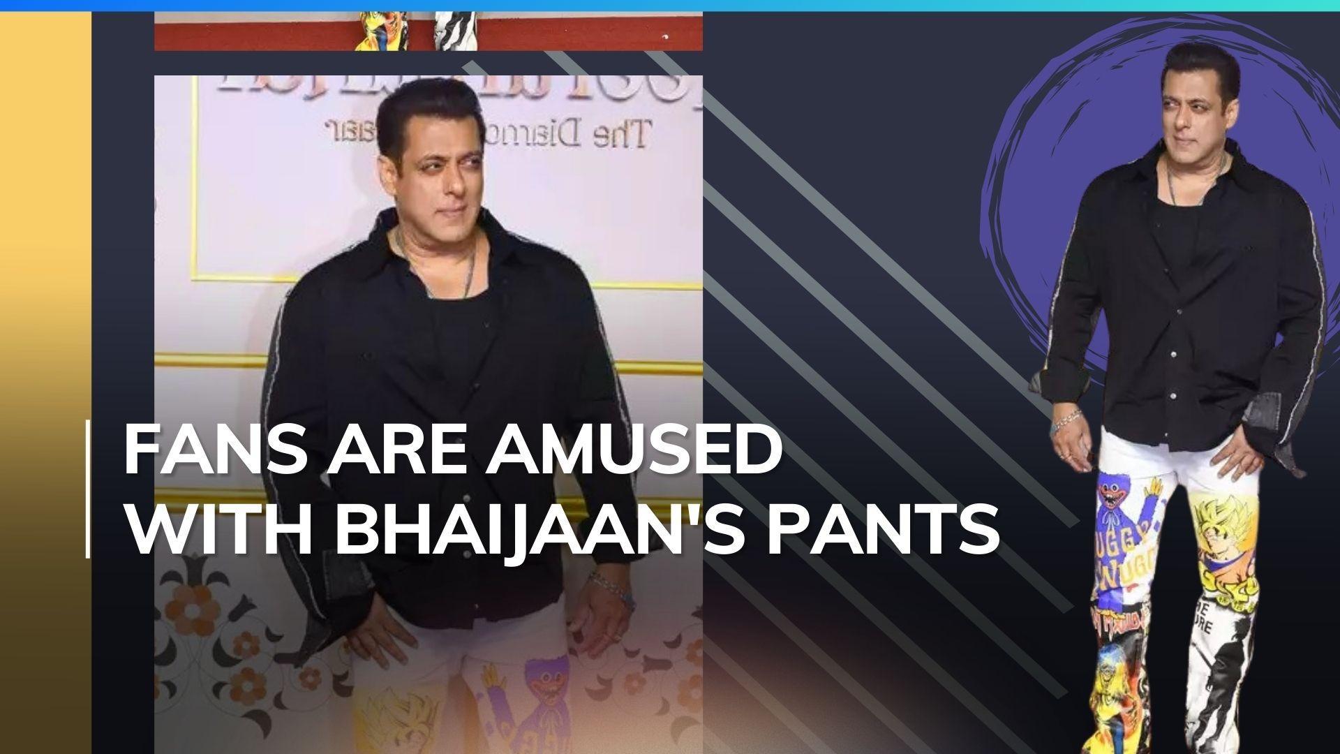 Salman Khan's anime avatar! Fans impressed as Bhaijaan aces Dragon Ball Z pants at Heeramandi premiere