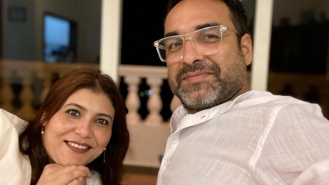 Pankaj Tripathi celebrates 18th wedding anniversary with wife Mridula, shares pics 
