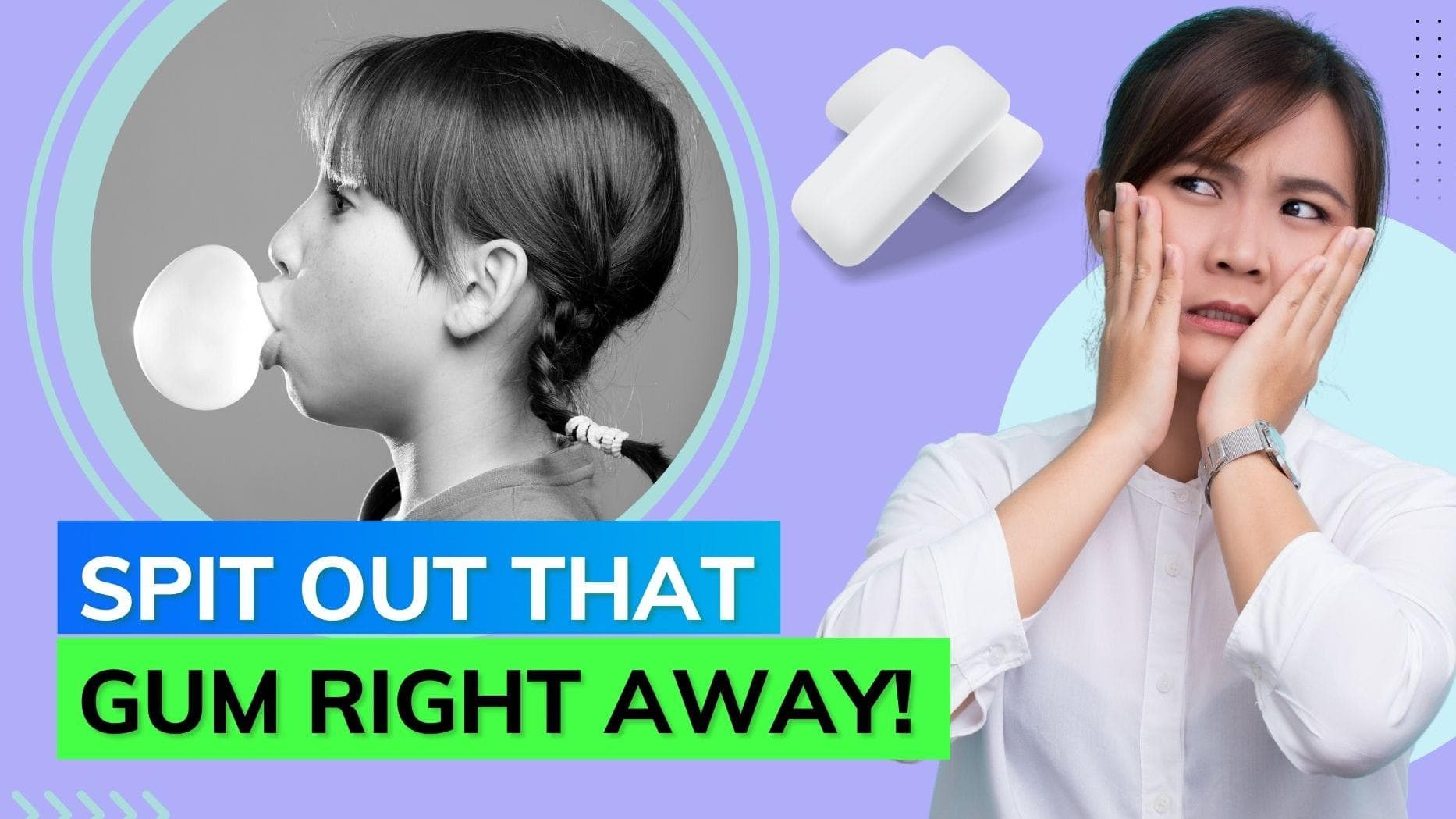 You might stop chewing gums after knowing what's in it