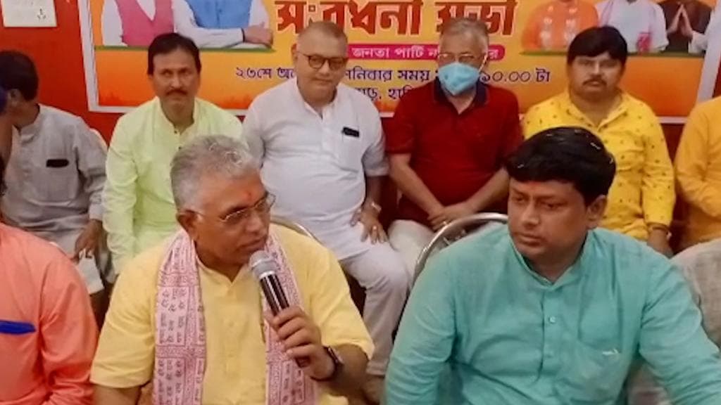 Dilip Ghosh: শান্তিপুরে হ্যাটট্রিক করবে বিজেপি, বললেন দিলীপ ঘোষ