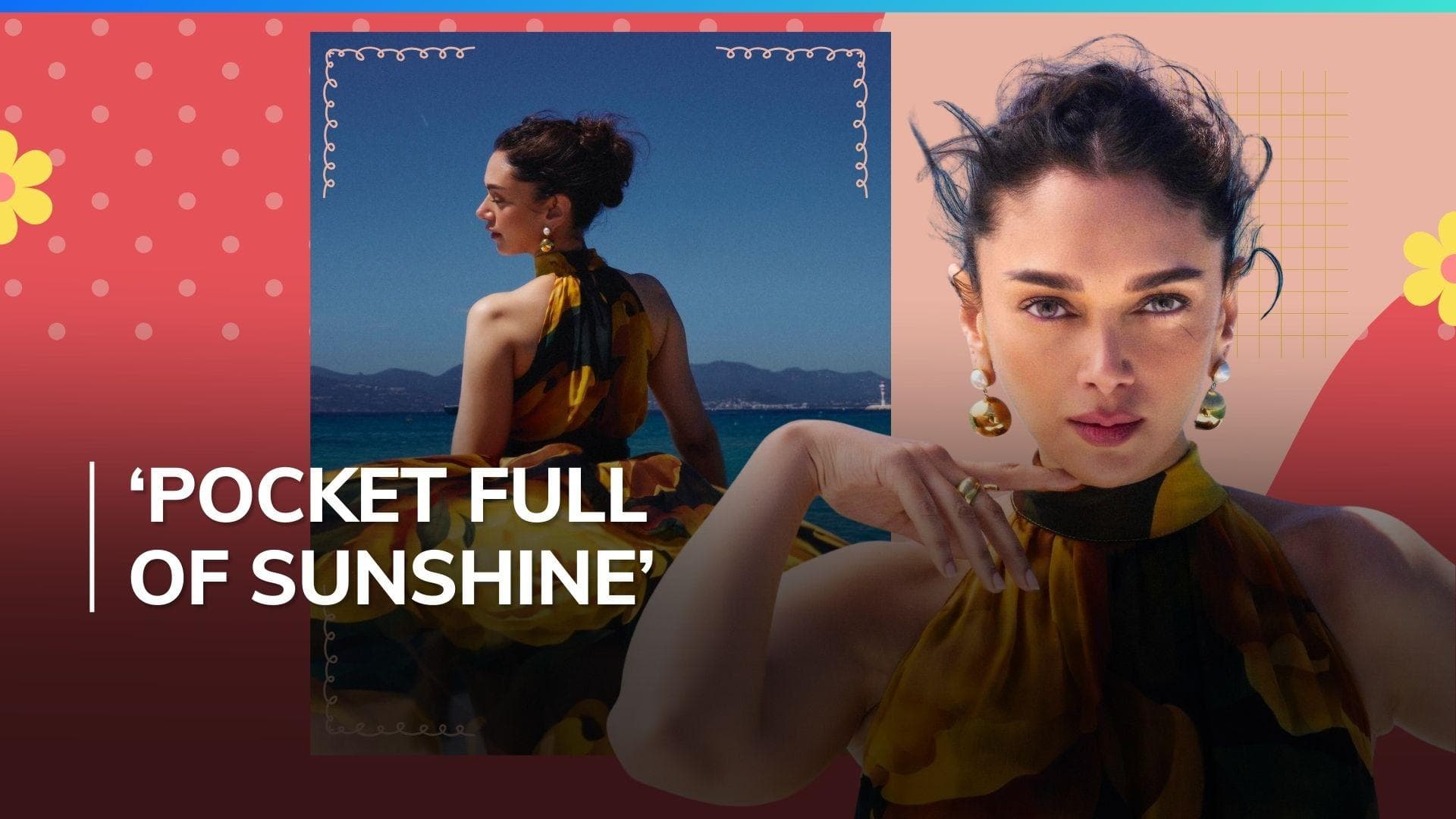 Cannes 2024: Aditi Rao Hydari looks radiant in floral gown; recreates Gajagamini walk from ‘Heeramandi’