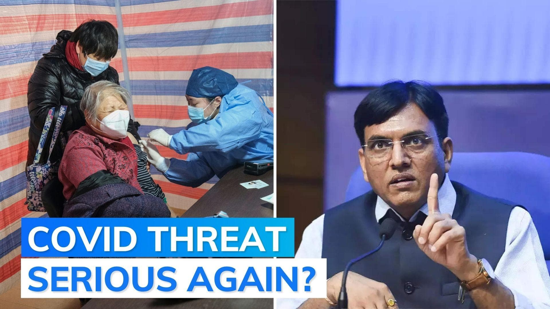 Amid China Covid wave, India's health minister to chair meeting, day after variant-tracking order