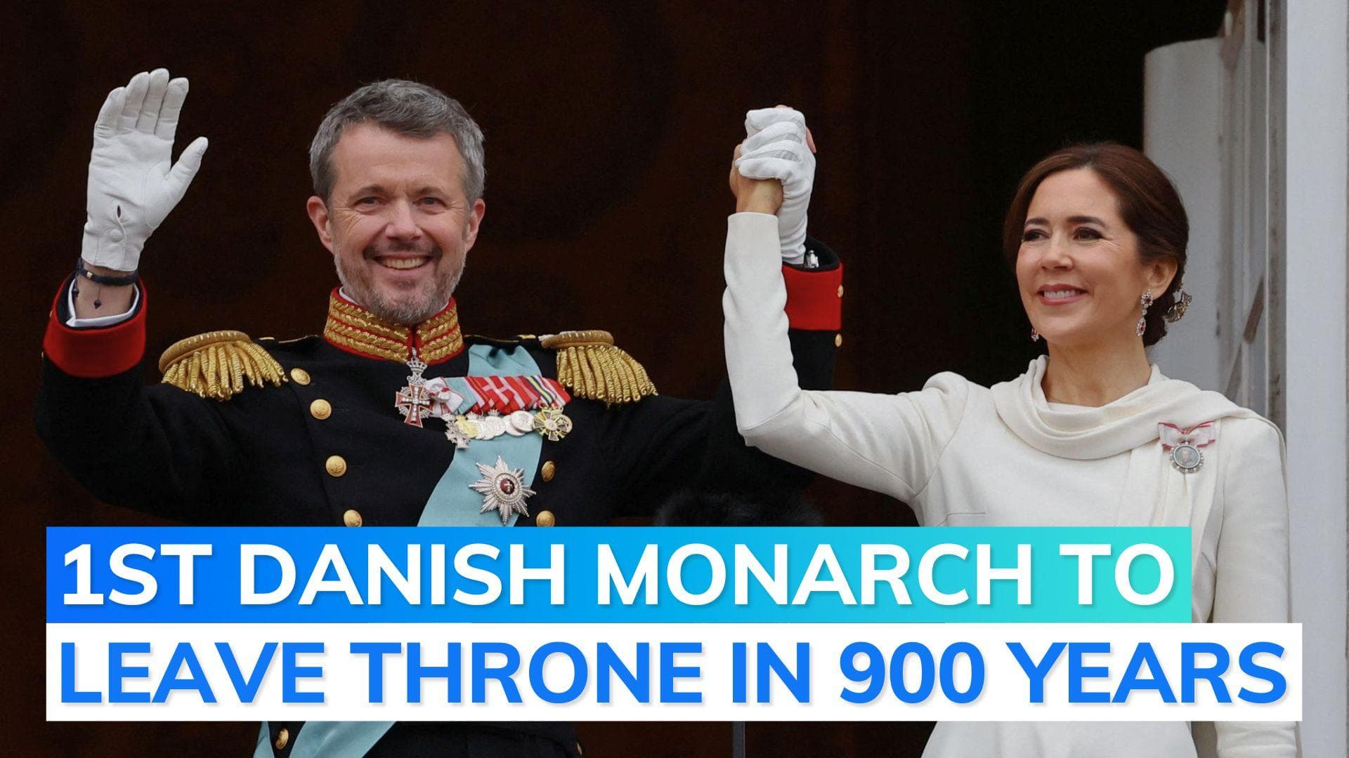 King Frederik X takes Danish throne after mother abdicates
