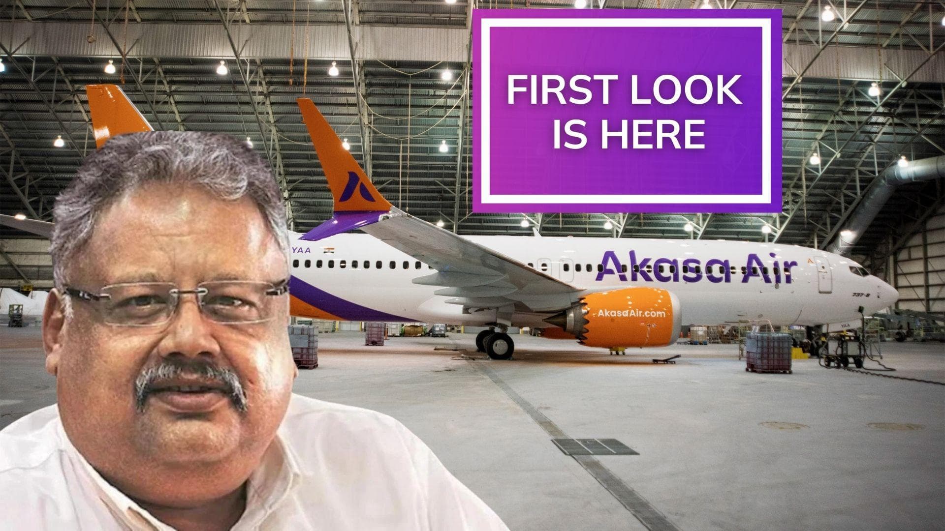 FIRST LOOK at Rakesh Jhunjhunwala's Akasa Air