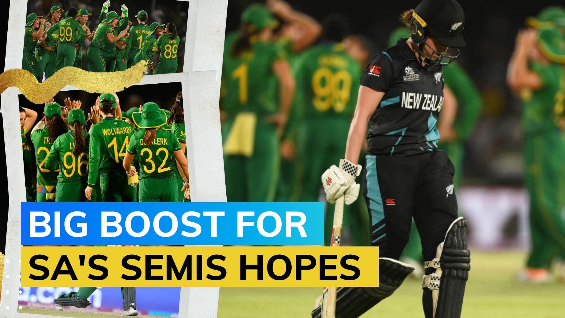 WATCH Highlights! South Africa beat New Zealand by 65 runs in Women's T20 World Cup