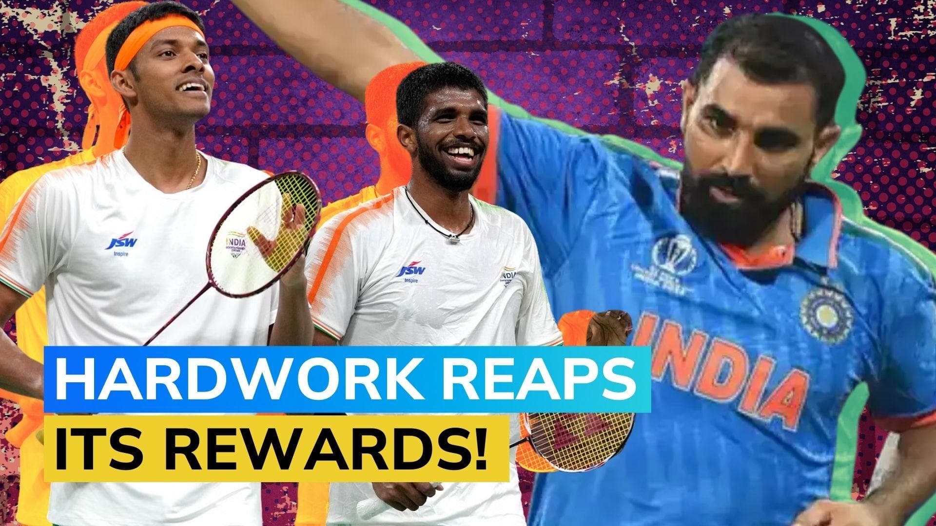 Satwik-Chirag to receive Khel Ratna, Mohd Shami confirmed for Arjuna Award