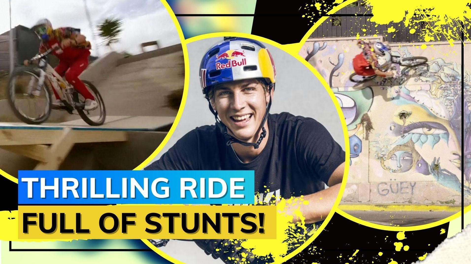 WATCH: Austrian cyclist Fabio Wibmer's stunning daredevilry in 'Urban Freeride Lives Chile'