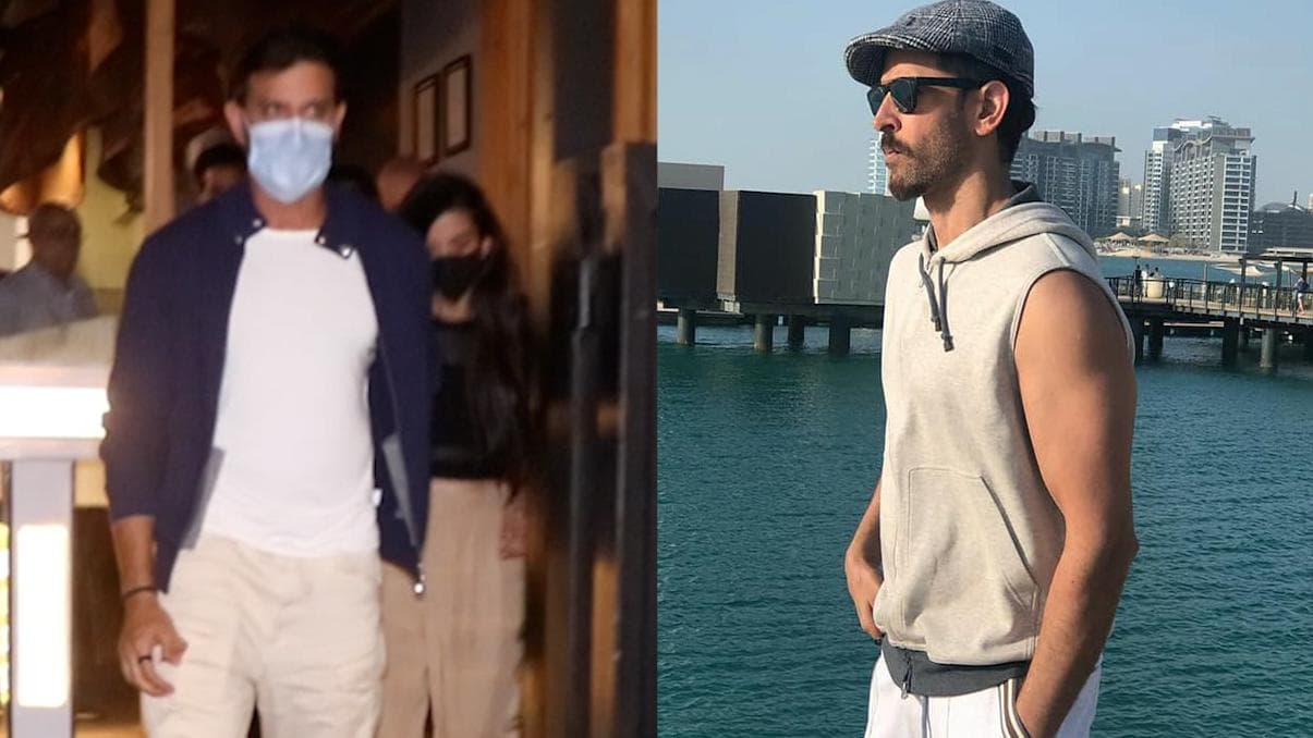 Hrithik Roshan : ঋত্বিক রোশনের সঙ্গে রেস্তোরাঁর বাইরে এক 'রহস্যময়ী নারী'! জানেন কে ?