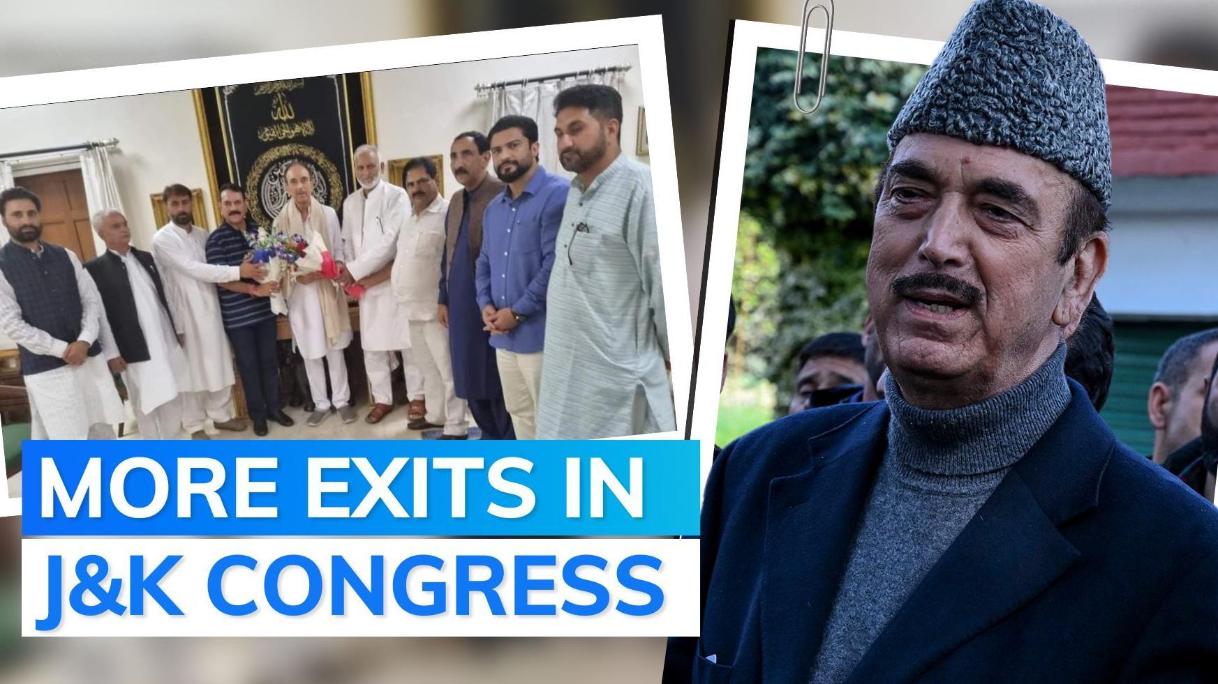 Congress' J&K crisis deepens: over 50 leaders resign in support of Ghulam Nabi Azad